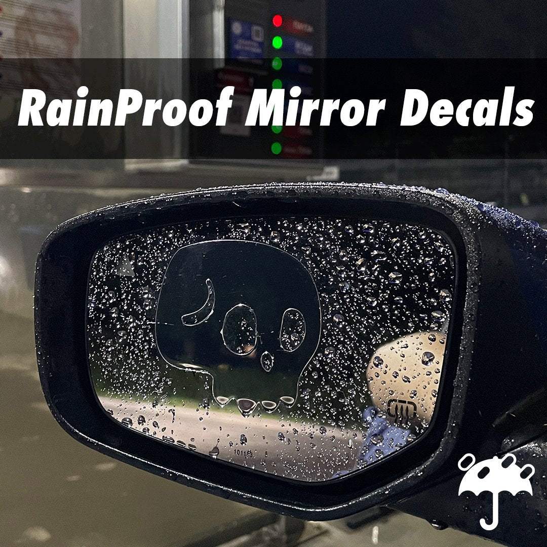 Anti Fog Car Mirror Decals by CutNinja™️ CUTNINJA