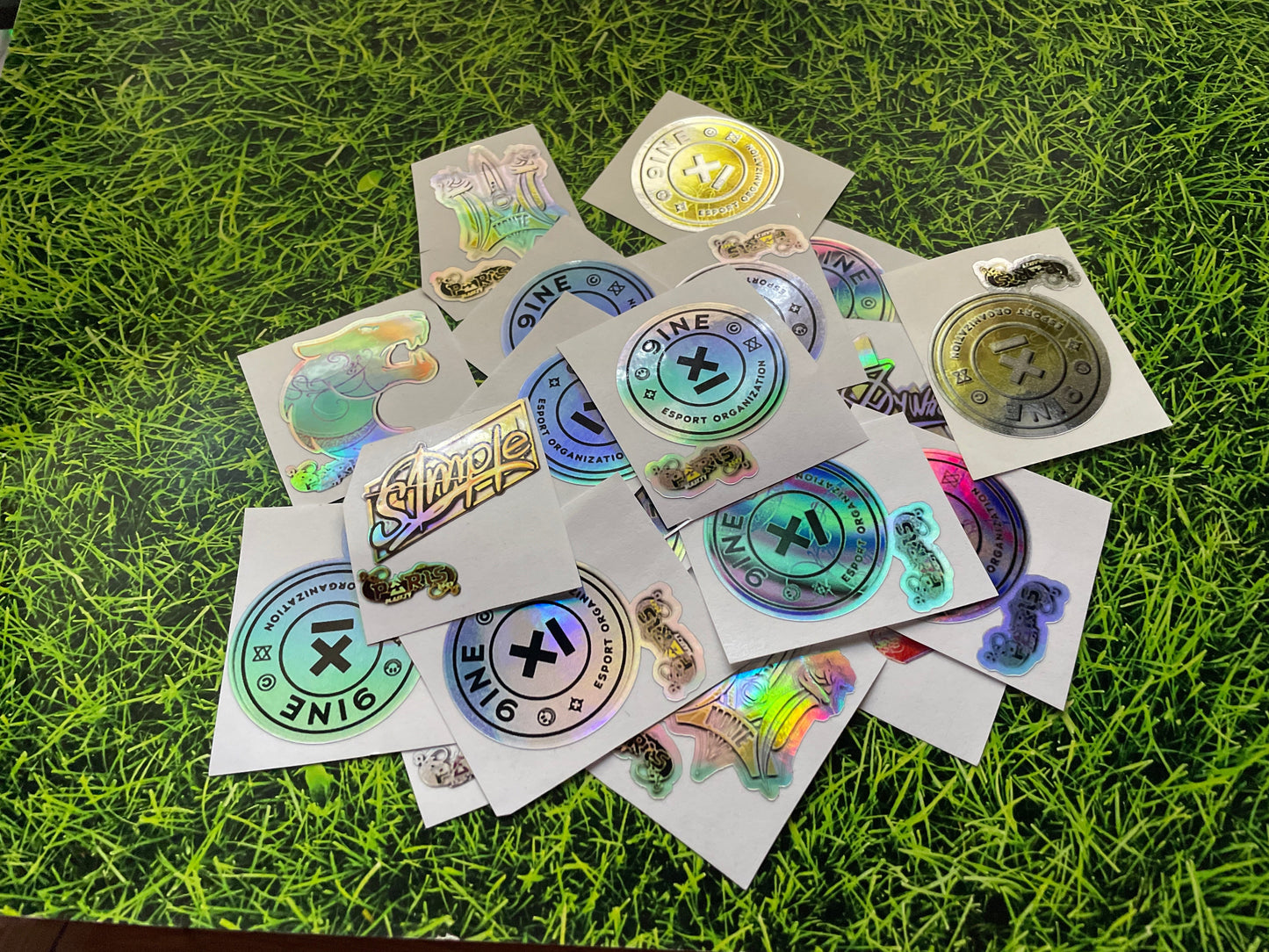 Any Paris 2023 - Stickers from CS GO in real life IRL Set - Monte , 9INE - Fnatic iBuyPower Titan sticker decal mlg counter strike Gift For Gamer