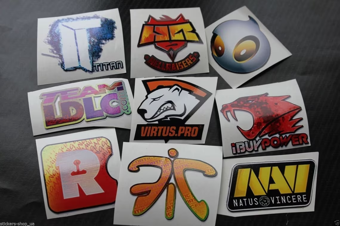 Any Katowice 2014 Stickers from CS GO in real life IRL Set Titan sticker decal mlg counter strike gaming - Gift For Gamer - esports gaming