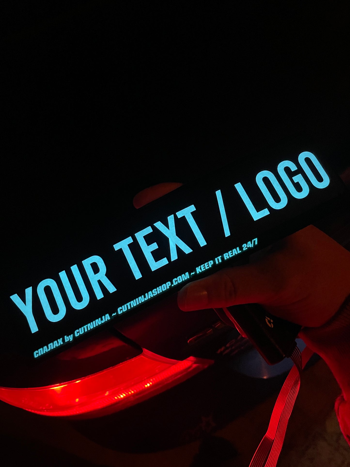 Custom Electric Car Sticker by CutNinja™ - SPALAH - Collection of Glowing Led Stickers