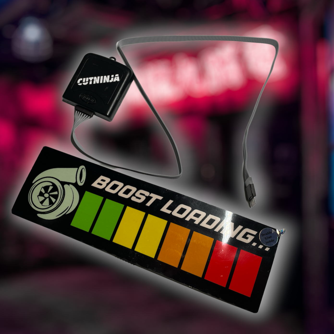 Boost Loading Electric Car Sticker by CutNinja™ - SPALAH - Collection of Glowing Led Stickers