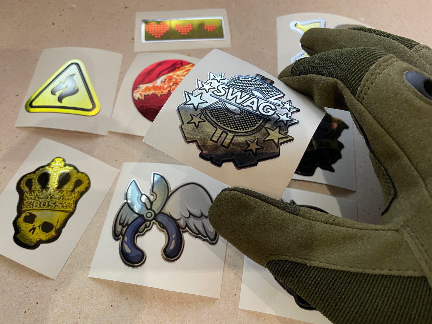 Most Expensive Set (Non-team) Stickers from CS GO in real life Set / Global Offensive decal / Sticker / Decal / Gaming csgo Gamer Gift