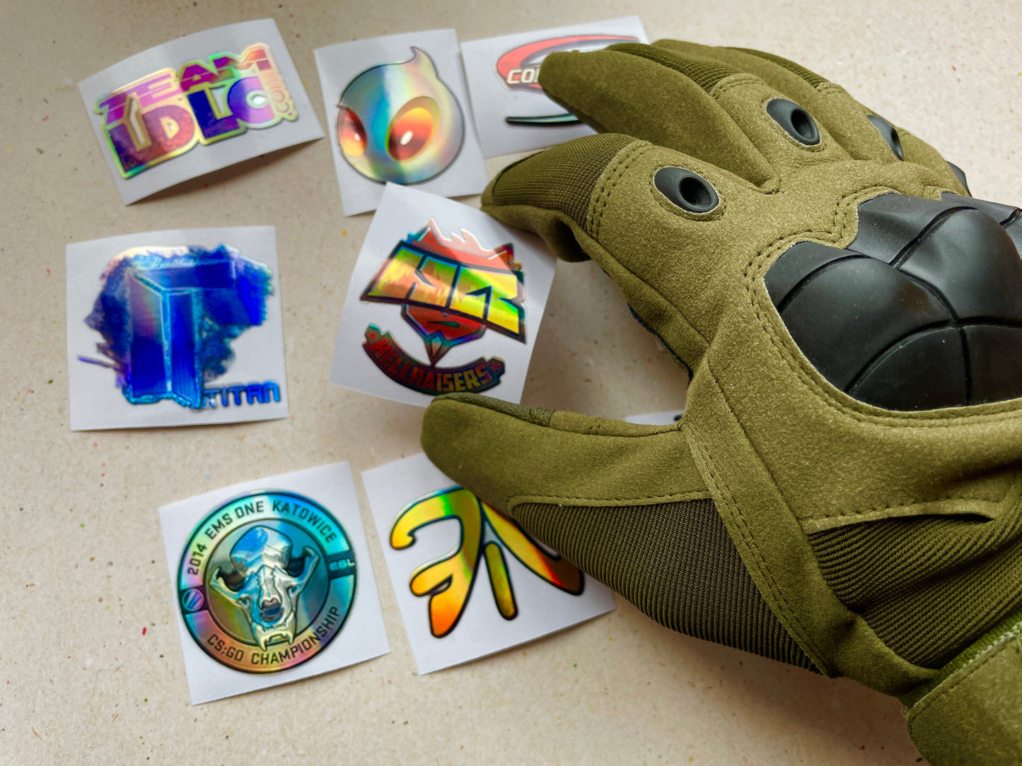 Katowice 2014 Legends Stickers from CS GO in real life Set / Global Offensive decal / Sticker / Decal / Gaming csgo Gamer Gift