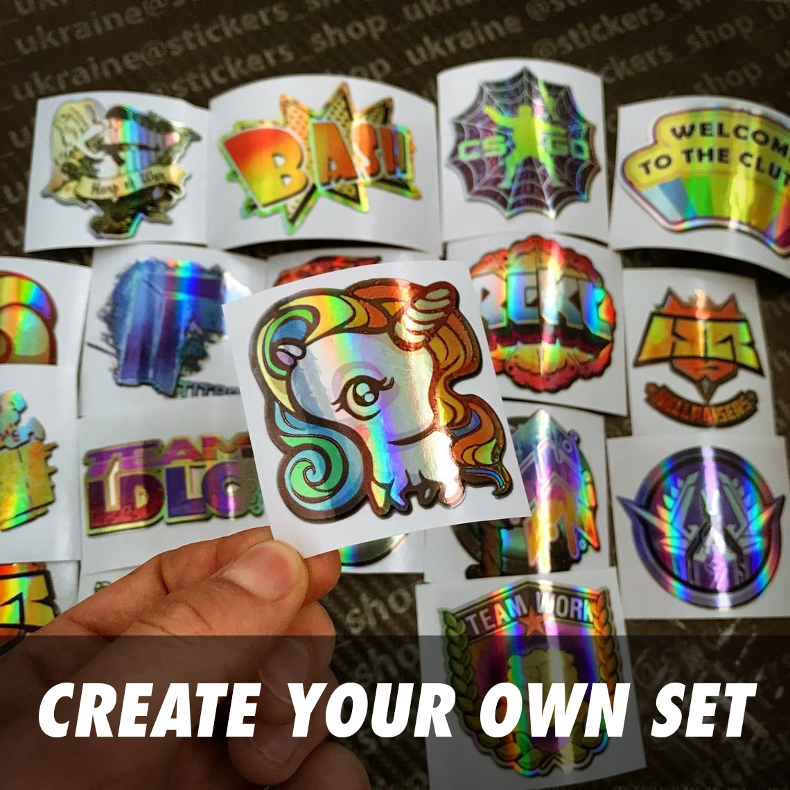 ANY Stickers from CS GO in real life IRL Set NaVi Fnatic iBuyPower Titan sticker decal mlg counter strike Gift For Gamer