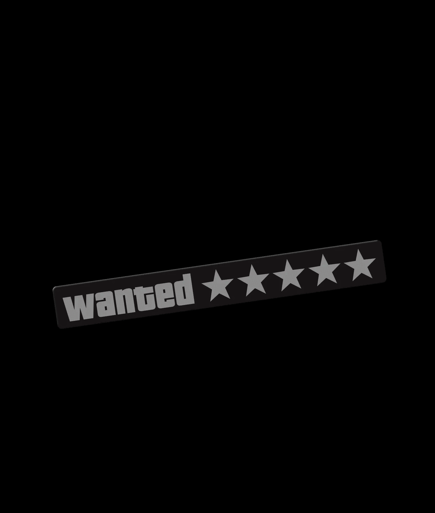 Wanted Electric Car Sticker by CutNinja™ - SPALAH - Collection of Glowing Led Stickers