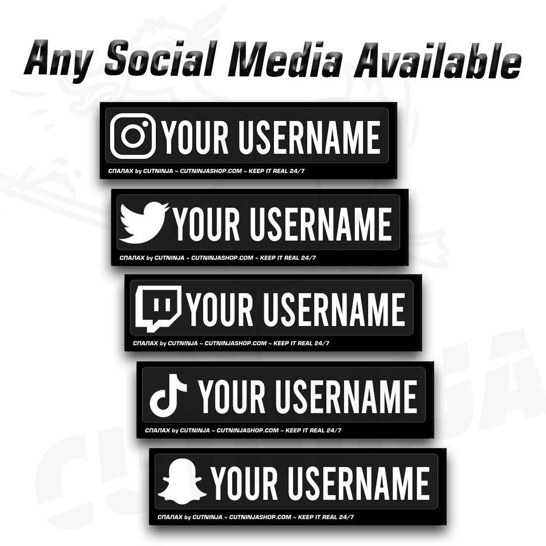 Custom Electric Glowing Led Sticker / Decal ! New Electric stickers collection SPALAH by CutNinja™ / Glow Panel Light Wanted ANY Text / Logo