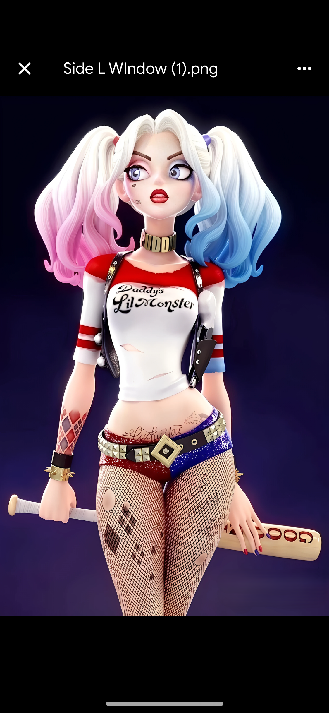 X4 Suicide Squad custom stickers