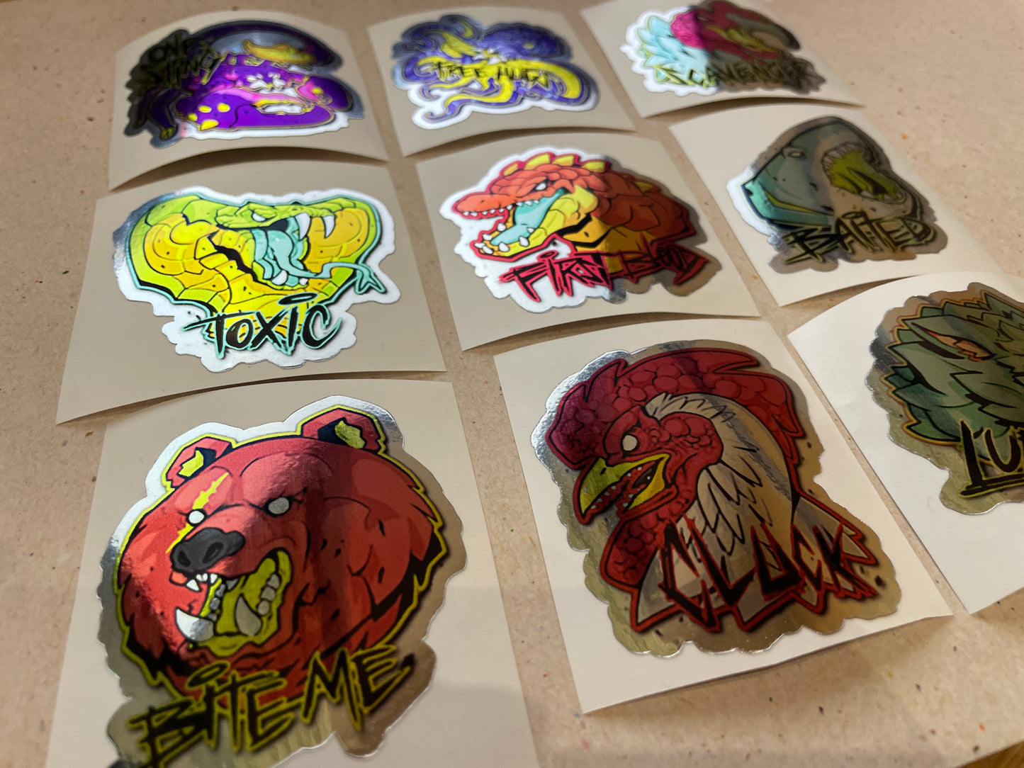 Feral Predators Set - Stickers from CS GO in real life / Global Offensive decal / Sticker / Decal / Gaming csgo Gamer Gift