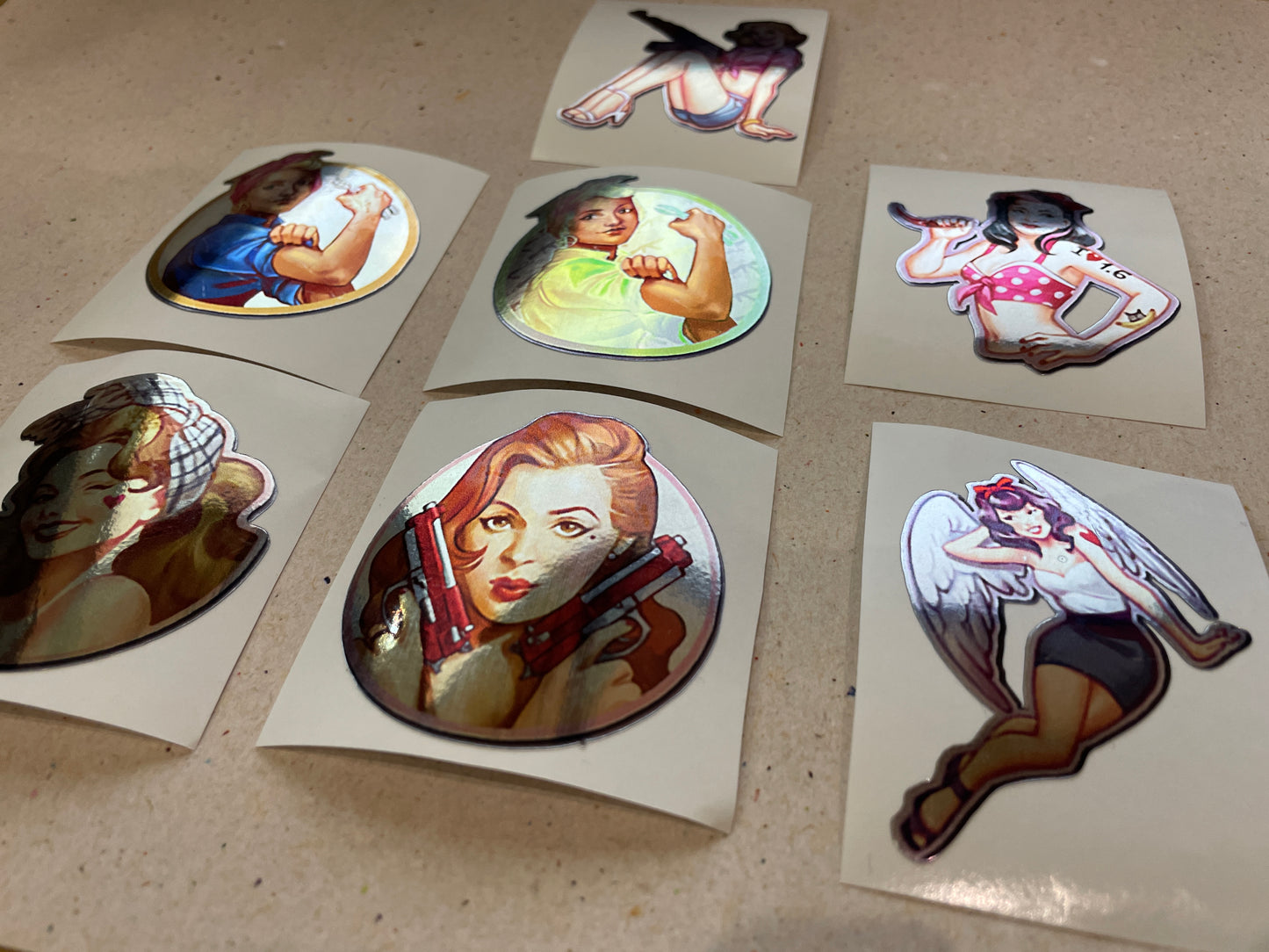 Pinups Set - Stickers from CS GO in real life / Global Offensive decal / Sticker / Decal / Gaming csgo Gamer Gift