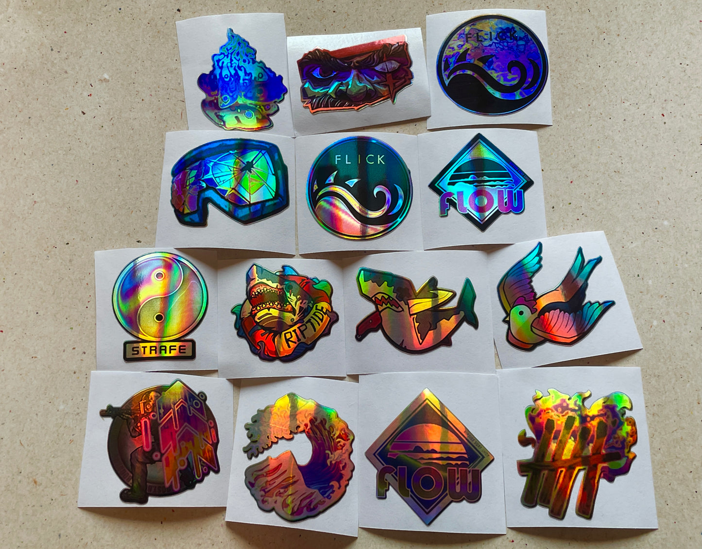 Riptide Surf Set - Stickers from CS GO in real life / Global Offensive decal / Sticker / Decal / Gaming csgo Gamer Gift