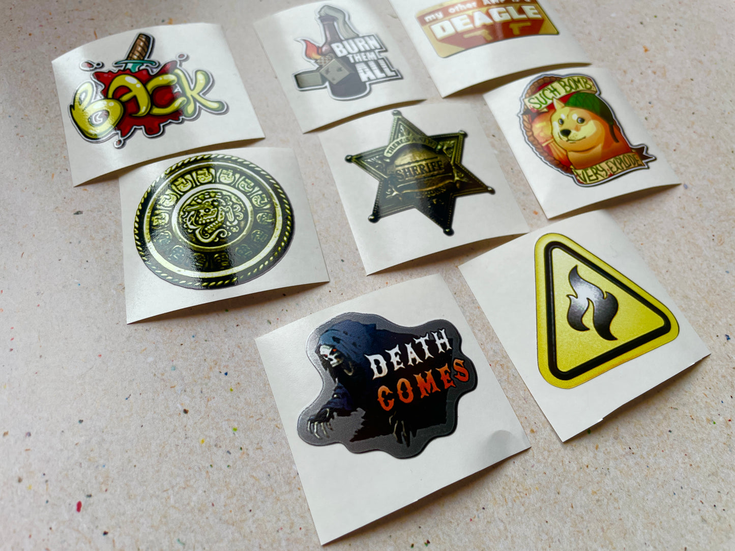 Community Series 1 Set - Stickers from CS GO in real life / Global Offensive decal / Sticker / Decal / Gaming csgo Gamer Gift