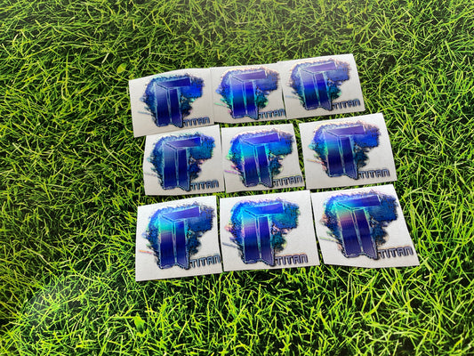 x4 Titan Holo stickers from CS:GO